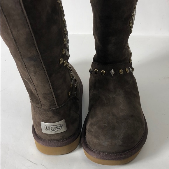 Ugg boots Avondale Zipper boots Espresso New - Picture 3 of 12